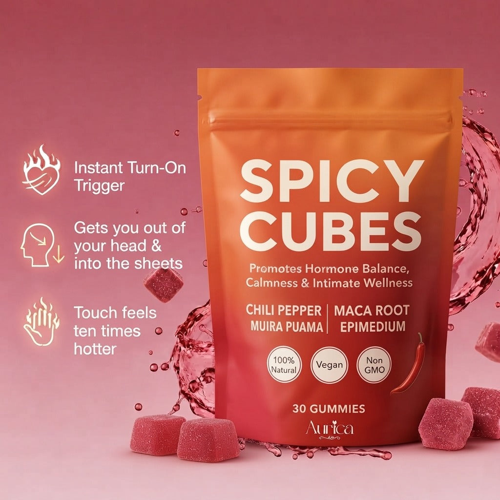 Lost the spark in the bedroom? Get you both in the mood in just 45 minutes with SpicyCubes™!